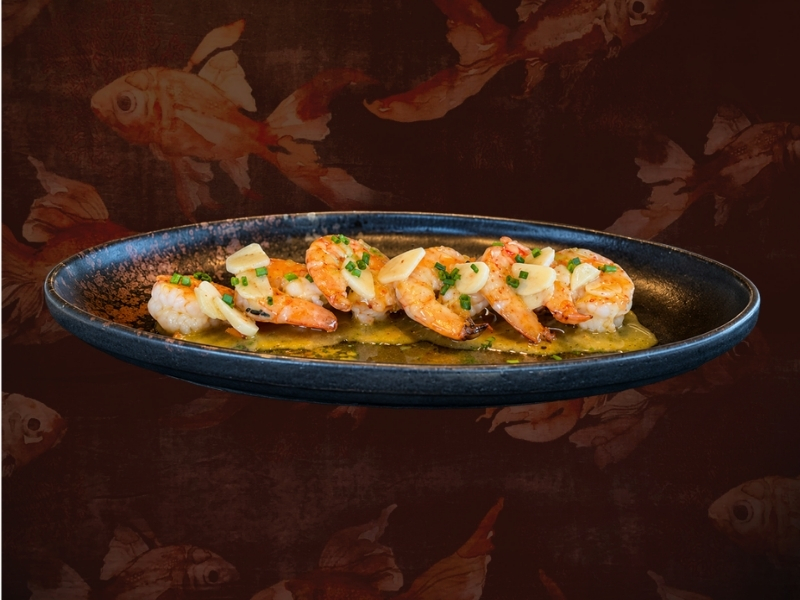 Ginger-Garlic Butter Shrimp