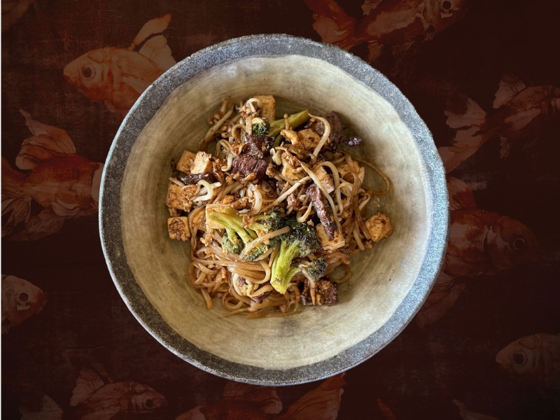 Rice or Egg Noodles - with Duck