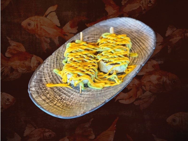 Robatayaki - Minced Beef with Tortilla